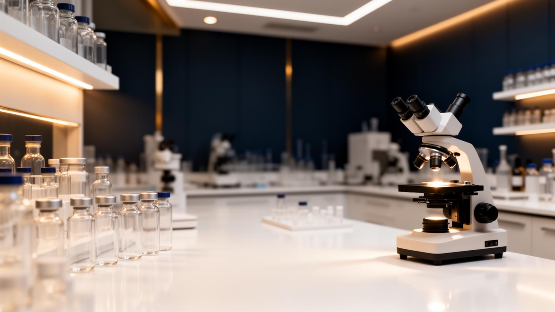 Laboratório farmacêutico premium